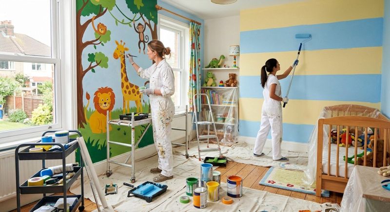 Kids Room Painting in Wilmington, NC