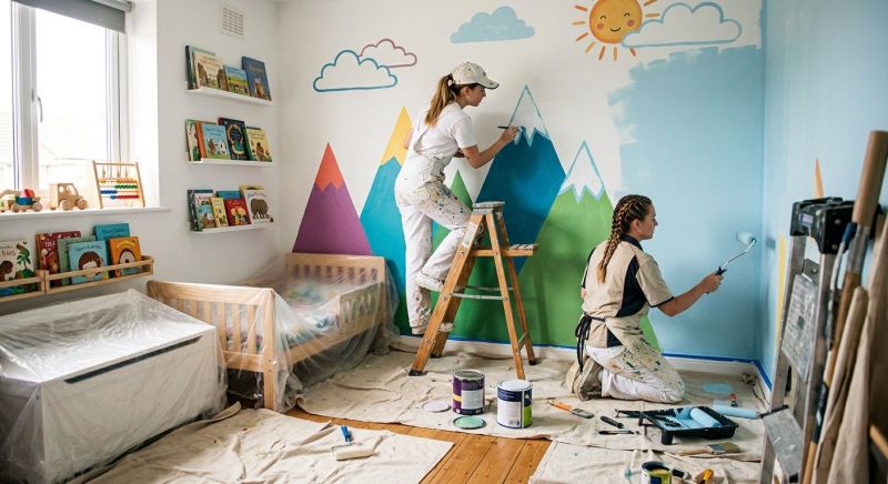 Childrens Room Painting in Wilmington, NC
