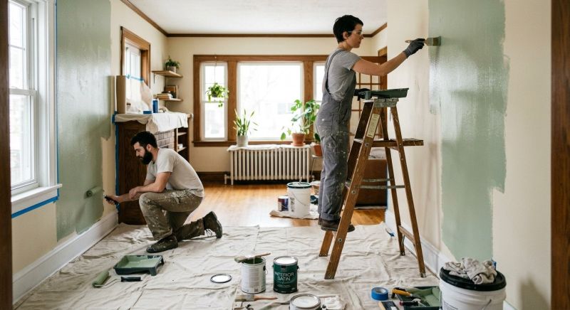 House Interior Painting in Wilmington, NC