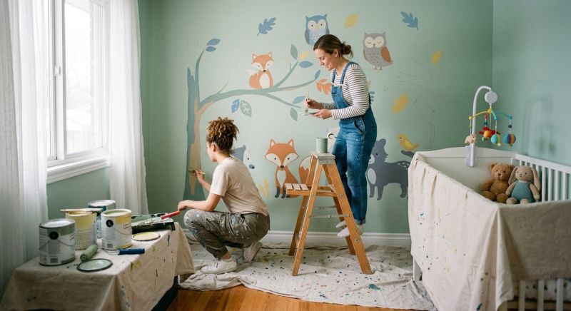 Kids Room Painting in Wilmington, NC