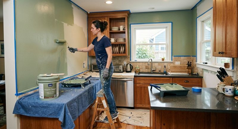 Kitchen Painting in Waco, TX