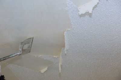 Spackle Ceiling Repair