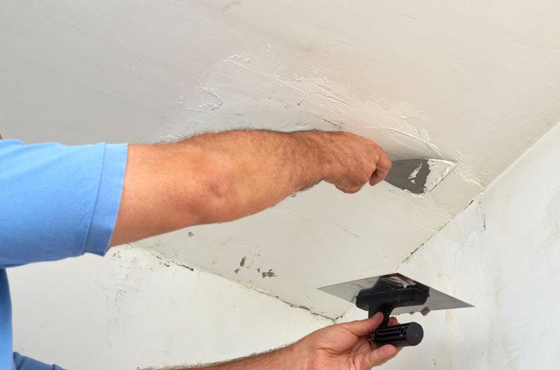 Spackle Ceiling Repair
